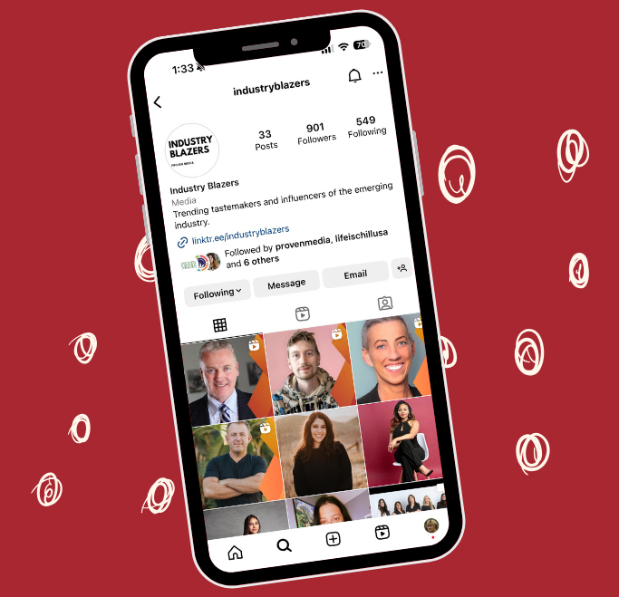 industry blazers social media